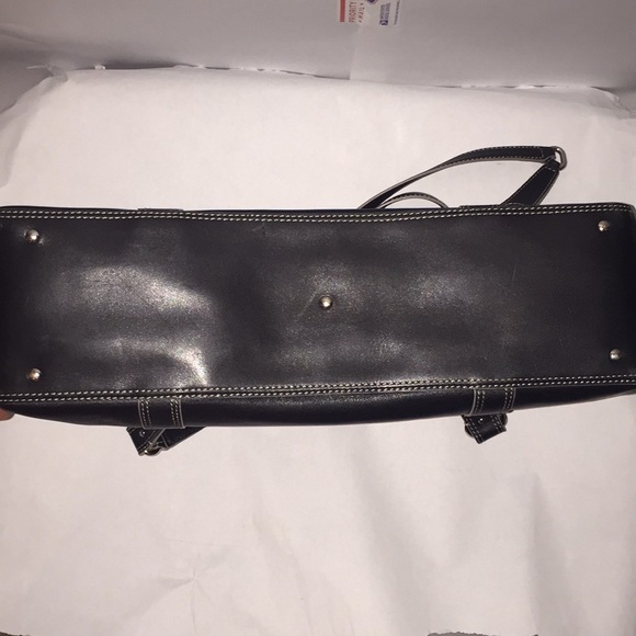 Cole Haan soft black leather trinity tote - Picture 8 of 8